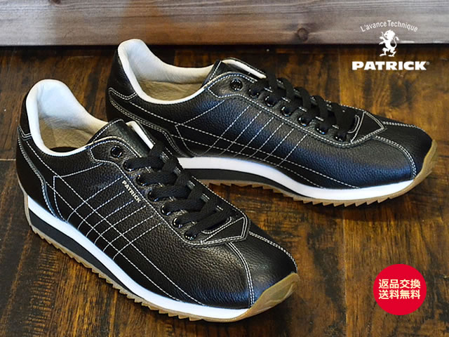 【返品交換送料無料】PATRICK パトリック SANGER サンガー NOIR ノアール 【21331】 靴 スニーカー シューズ
