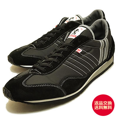 【返品交換送料無料】PATRICK パトリック STADIUM スタジアム BLK ブラック 【23011】 靴 スニーカー シューズ