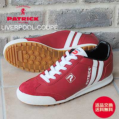 【返品交換送料無料】PATRICK パトリック LIVERPOOL-COUPE リバプール・クープ RED レッド 靴 スニーカー シューズ