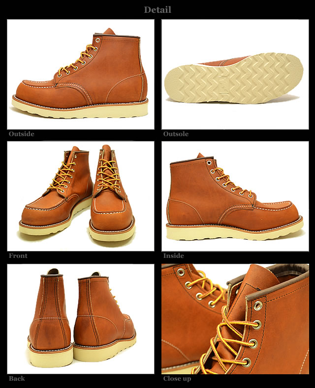 【返品交換送料無料】RED WING レッドウィング 875 CLASSIC WORK 6”MOC-TOE クラシックワーク 6インチ モックトゥ Oro Legacy オロ レガシー_4