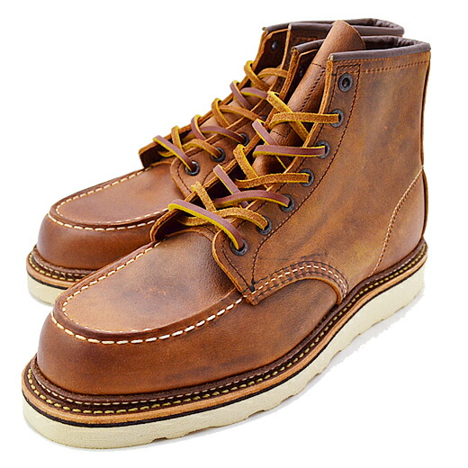 【返品交換送料無料】RED WING レッドウィング 1907 CLASSIC WORK 6”MOC-TOE クラシックワーク 6インチ モックトゥ Copper Rough&amp;Tough カッパー ラフ＆タフ_3