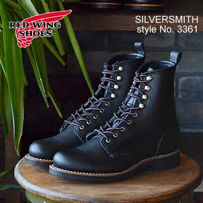 【返品交換送料無料】RED WING レッドウィング 3361 WOMEN’S MODERN SILVERSMITH ウィメンズ モダン シルバースミス Black Boundary ブ