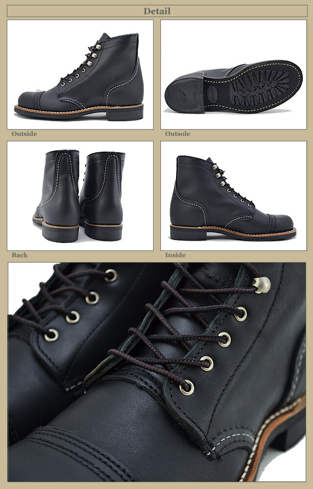【返品取り替えっこ貨物輸送無料】RED WING レッドウィング 3366 WOMEN’S  MODERN IRON RANGER ウィメンズ 今めかしい アイアンレンジャー Black Boundary 黒いこと バウンダリー