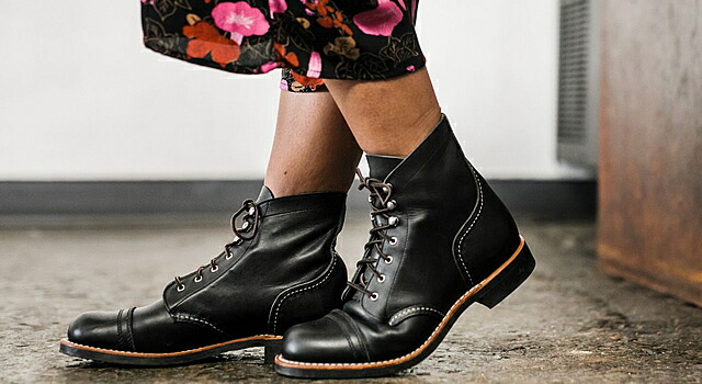 【返品取り替えっこ貨物輸送無料】RED WING レッドウィング 3366 WOMEN’S  MODERN IRON RANGER ウィメンズ 今めかしい アイアンレンジャー Black Boundary 黒いこと バウンダリー