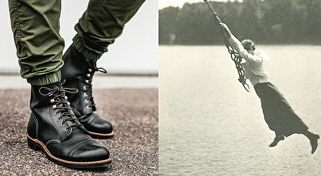 【返品取り替えっこ貨物輸送無料】RED WING レッドウィング 3366 WOMEN’S  MODERN IRON RANGER ウィメンズ 今めかしい アイアンレンジャー Black Boundary 黒いこと バウンダリー