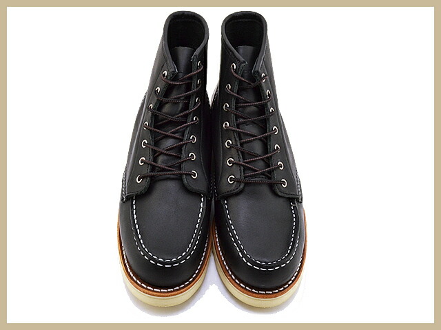 【返品交換送料無料】RED WING レッドウィング 3373 WOMEN’S 6” Classic Moc ウィメンズ 6インチ クラシックモック Black Boundary ブラック バウンダリー_5