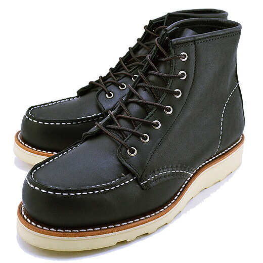 【返品交換送料無料】RED WING レッドウィング 3373 WOMEN’S 6” Classic Moc ウィメンズ 6インチ クラシックモック Black Boundary ブラック バウンダリー_4