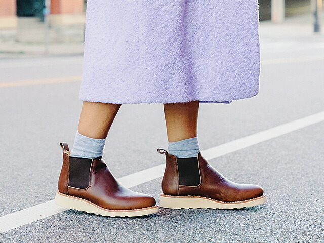 返品取り替えっこ貨物輸送無料 RED WING レッドウィング 3445 WOMENS  Classic Chelsea ウィメンズ  クラシックチェルシー Amber Harness 琥珀色馬具