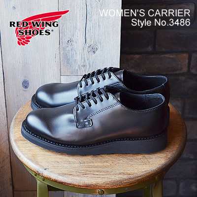 返品交換送料無料 RED WING レッドウィング 3486 WOMEN′S Carrier ウィメンズ キャリア Black Chapparal ブラック・シャパラル POSTMA