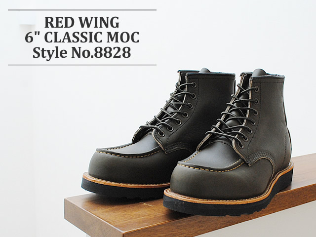 【返品交換送料無料】RED WING レッドウィング Style No.8828 D 6“CLASSIC MOC 6インチ クラシック モック ALPINE「PORTAGE」 アルパイン「ポーテージ」_1