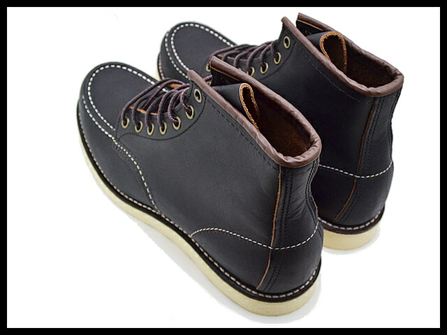 【返品交換送料無料】限定モデル　RED WING レッドウィング 8849 D CLASSIC WORK 6”MOC-TOE クラシックワーク  6インチ   モックトゥ BLACK PRAIRIE ブラック”プレーリー”