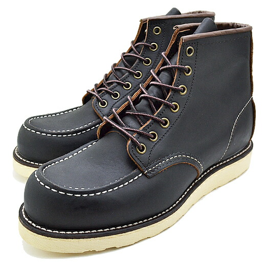 【返品交換送料無料】限定モデル　RED WING レッドウィング 8849 D CLASSIC WORK 6”MOC-TOE クラシックワーク  6インチ   モックトゥ BLACK PRAIRIE ブラック”プレーリー”