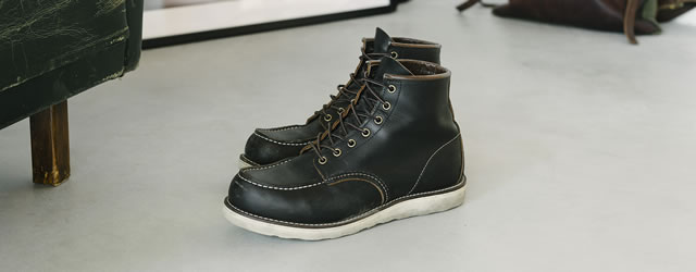 【返品交換送料無料】限定モデル　RED WING レッドウィング 8849 D CLASSIC WORK 6”MOC-TOE クラシックワーク  6インチ   モックトゥ BLACK PRAIRIE ブラック”プレーリー”