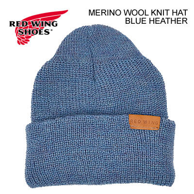 RED WING レッドウィング MERINO WOOL KNIT HAT メリノウール ニット ハット BLUE HEATHER  ブルーヘザーの通販は 6,433円