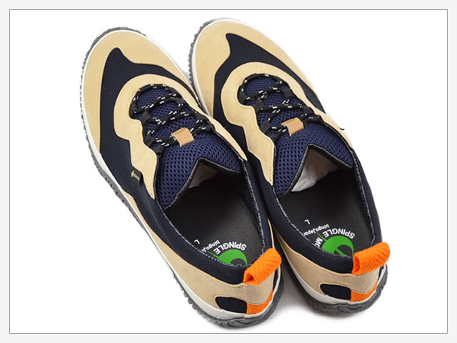 返品交換送料無料 SPINGLE MOVE スピングルムーヴ スピングルムーブ SPM-618 NAVY ネイビー GORE-TEX ゴアテックス 防水 アウトドア 靴 スニーカー シューズ