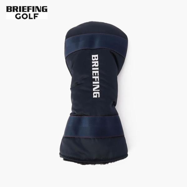 即納 BRIEFING GOLF ブリーフィング ゴルフ ドライバーカバー DRIVER COVER ECO TWILL NAVY ネイビー メンズ レディース　【正規取扱店】ルフエ ruffue
