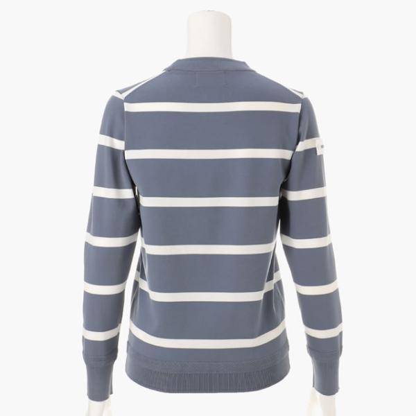 即納 BRIEFING GOLF ブリーフィング ゴルフ WS WR STRIPE CREW NECK