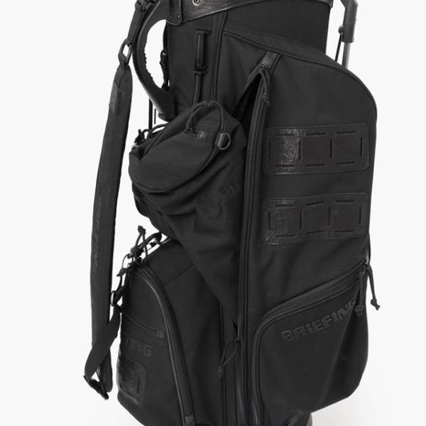 即納 BRIEFING GOLF ブリーフィング ゴルフ キャディバッグ スタンド CR-9 ブラック メンズ レディース　【正規取扱店】3.5kg 8.5口径 プロユース アスリート