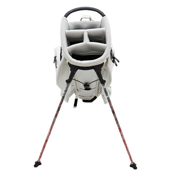 即納 BRIEFING GOLF ブリーフィング ゴルフ キャディバッグ CR-10#02 SILVER シルバーメンズ レディース　4.6kg 9.5口径