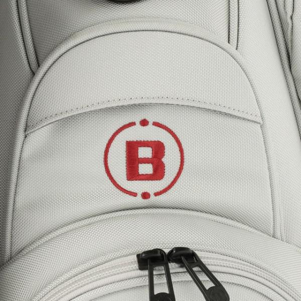 即納 BRIEFING GOLF ブリーフィング ゴルフ キャディバッグ CR-10#02 SILVER シルバーメンズ レディース　4.6kg 9.5口径