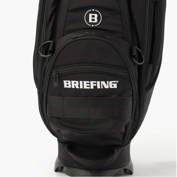 即納 BRIEFING GOLF ブリーフィング ゴルフ キャディバッグ CR-10#02 BLACK ブラック メンズ レディース　 4.6kg 9.5口径 プロ仕様