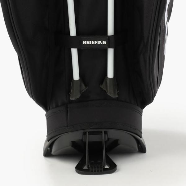 即納 BRIEFING GOLF ブリーフィング ゴルフ キャディバッグ CR-10#02 BLACK ブラック メンズ レディース　 4.6kg 9.5口径 プロ仕様