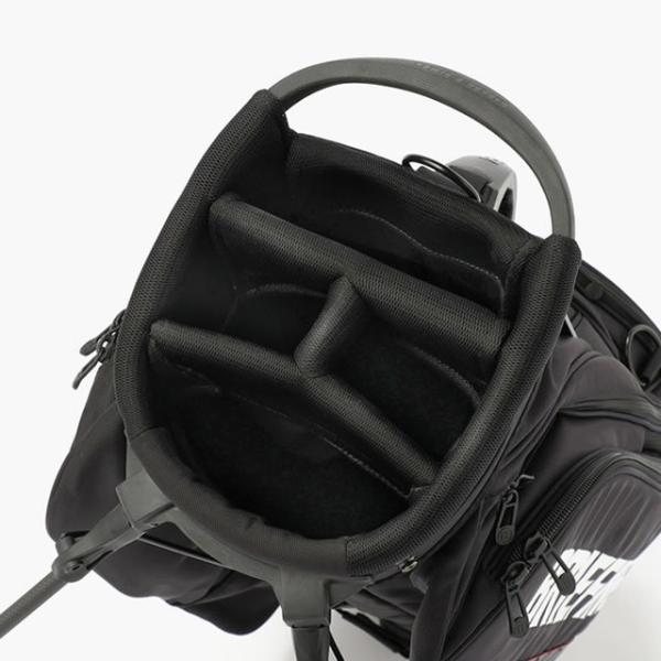 即納 BRIEFING GOLF ブリーフィング ゴルフ キャディバッグ CR-10#02 BLACK ブラック メンズ レディース　 4.6kg 9.5口径 プロ仕様