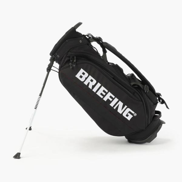 即納 BRIEFING GOLF ブリーフィング ゴルフ キャディバッグ CR-10#02 BLACK ブラック メンズ レディース　 4.6kg 9.5口径 プロ仕様