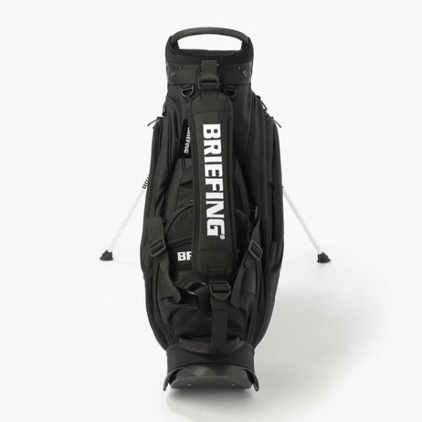 即納 BRIEFING GOLF ブリーフィング ゴルフ キャディバッグ CR-10#02 BLACK ブラック メンズ レディース　 4.6kg 9.5口径 プロ仕様