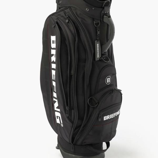 即納 BRIEFING GOLF ブリーフィング ゴルフ キャディバッグ CR-10#02 BLACK ブラック メンズ レディース　 4.6kg 9.5口径 プロ仕様