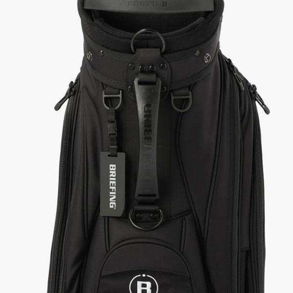 即納 BRIEFING GOLF ブリーフィング ゴルフ キャディバッグ CR-10#02 BLACK ブラック メンズ レディース　 4.6kg 9.5口径 プロ仕様