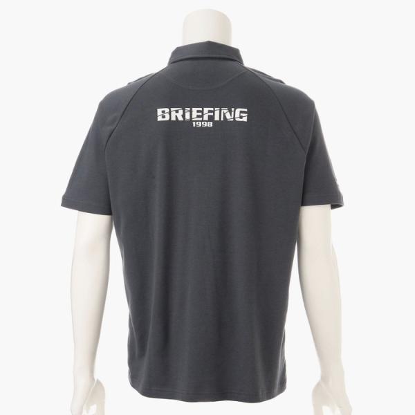 即納 BRIEFING GOLF ブリーフィング ゴルフ ST MS SLEEVE LOGO SHIRT RELAXED FIT メンズ スリーブ ロゴ シャツ リラックスフィット BLUE GRAY ブルーグレー 即納 BRIEFING GOLF ブリーフィング ゴルフ ST MS SLEEVE LOGO SHIRT