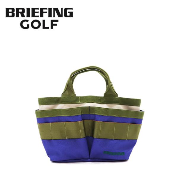 即納  BRIEFING GOLF ブリーフィング ゴルフ TOOL CART TOTE WL ツールカートトート ウッドランド BLUE×IVORY  メンズ レディース