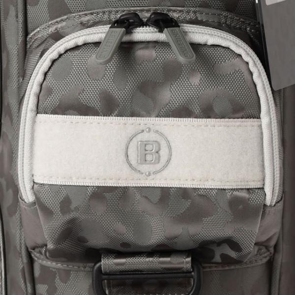 即納 BRIEFING GOLF ブリーフィング ゴルフ キャディバッグ CR-6 #03 LEOPARD JQ BLACK ブラック GRAY グレー メンズ レディース　 4.02kg