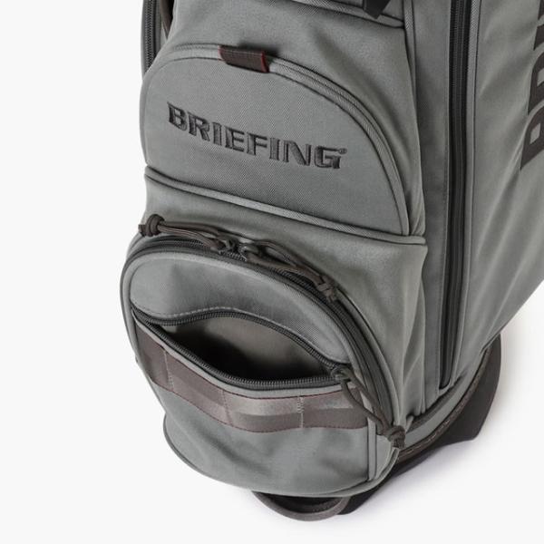 未使用)ブリーフィング ゴルフ キャディバッグ CR-6 #03 デニムグレー BRIEFING GOLF（ブリーフィングゴルフ） ブリーフィング ゴルフ