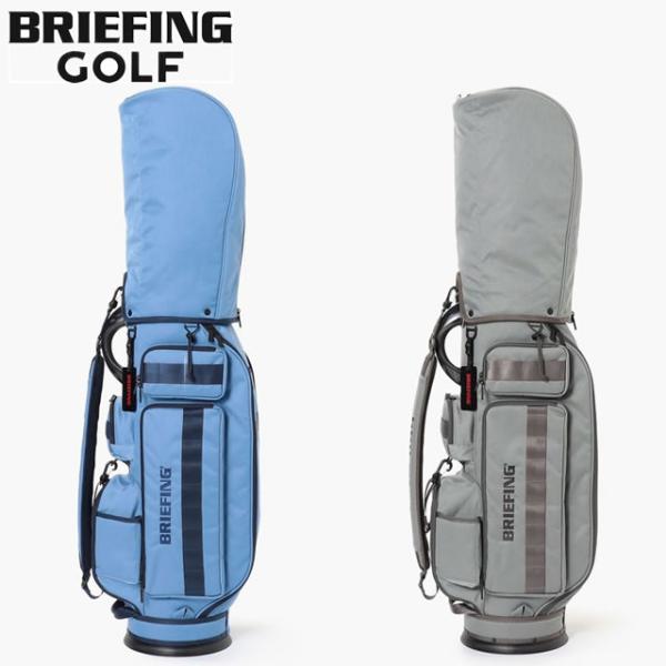 未使用)ブリーフィング ゴルフ キャディバッグ CR-6 #03 デニムブルー 即納 BRIEFING GOLF ブリーフィング ゴルフ キャディバッグ CR-6
