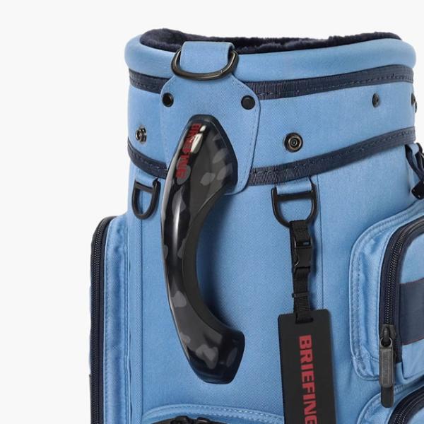 【新品】BRIEFING キャディバッグ CR-6 #03 DENIM GRAY BRIEFING GOLF - CR-6 #03 FD | キャディバッグ | デニムグレー