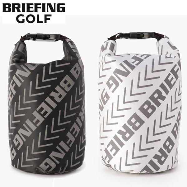 即納 BRIEFING GOLF ブリーフィング ゴルフ BIAS LOGO JQ ICE BAG バイアス ロゴ ジャガード アイス バック ブラック ホワイト 氷嚢 氷のう 保冷バッグ