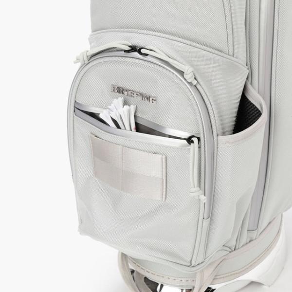 即納BRIEFING GOLF ブリーフィング ゴルフ  CR-4 #04 LLIC メタリック キャディバッグ   BLACK ブラック SILVER シルバー 正規取扱店ルフエ ruffue 3.69kg