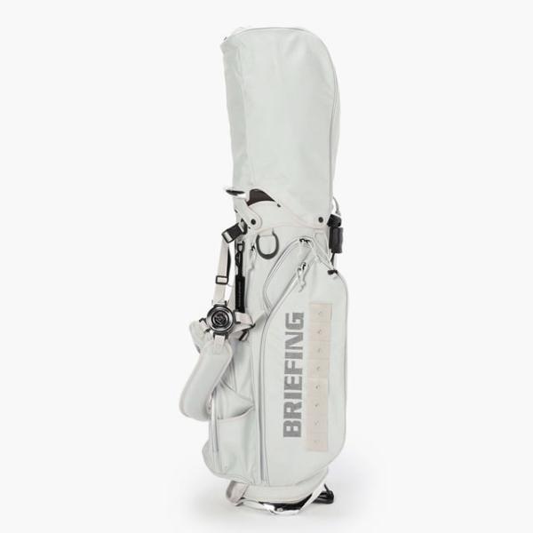 即納BRIEFING GOLF ブリーフィング ゴルフ  CR-4 #04 LLIC メタリック キャディバッグ   BLACK ブラック SILVER シルバー 正規取扱店ルフエ ruffue 3.69kg