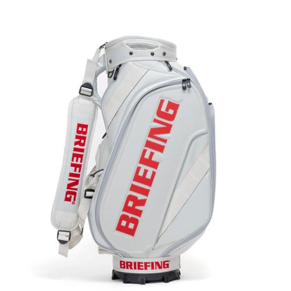 即納BRIEFING GOLF ブリーフィング ゴルフ キャディバッグ CR-3 #04 BLACK ブラック SILVER シルバー 正規取扱店ルフエ ruffue 6.0kg 9.5口径 プロ仕様