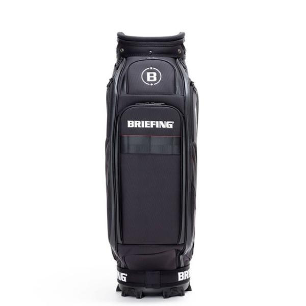 即納BRIEFING GOLF ブリーフィング ゴルフ キャディバッグ CR-3 #04 BLACK ブラック SILVER シルバー 正規取扱店ルフエ ruffue 6.0kg 9.5口径 プロ仕様