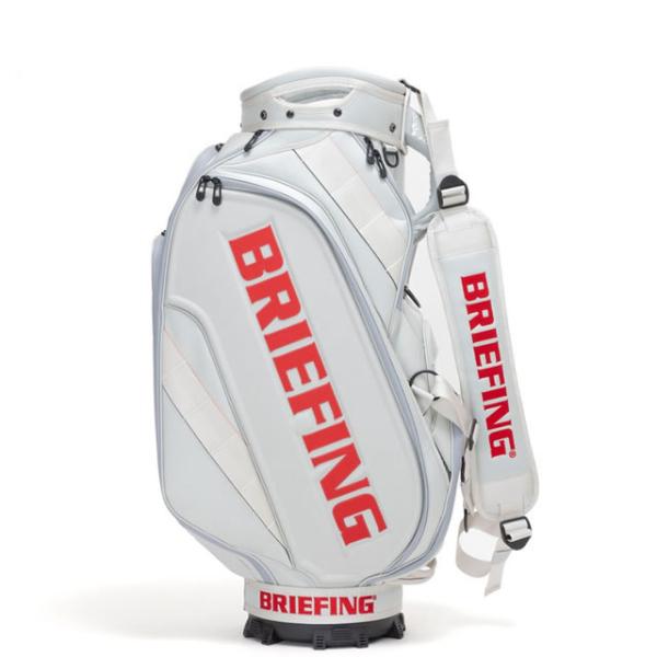 即納BRIEFING GOLF ブリーフィング ゴルフ キャディバッグ CR-3 #04 BLACK ブラック SILVER シルバー 正規取扱店ルフエ ruffue 6.0kg 9.5口径 プロ仕様