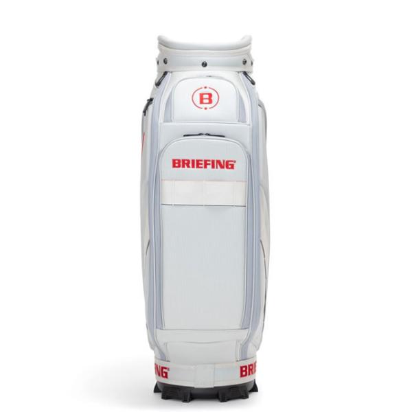 即納BRIEFING GOLF ブリーフィング ゴルフ キャディバッグ CR-3 #04 BLACK ブラック SILVER シルバー 正規取扱店ルフエ ruffue 6.0kg 9.5口径 プロ仕様
