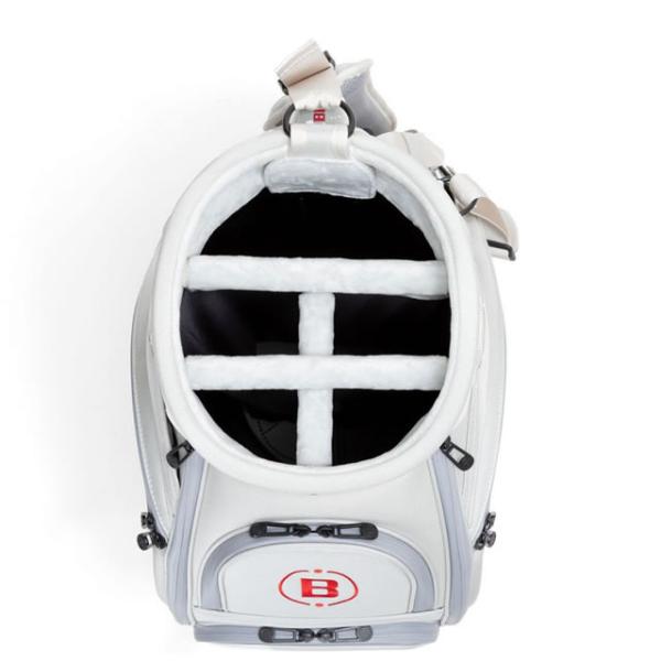 即納BRIEFING GOLF ブリーフィング ゴルフ キャディバッグ CR-3 #04 BLACK ブラック SILVER シルバー 正規取扱店ルフエ ruffue 6.0kg 9.5口径 プロ仕様