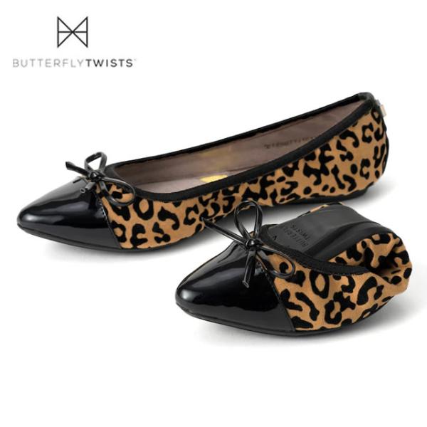 BUTTERFLY TWISTS バタフライツイスト 21012NS HOLLY ホリー レオパード スリッポン 靴 フラットシューズ レディース 結婚式 授業参観 入学式 卒業式