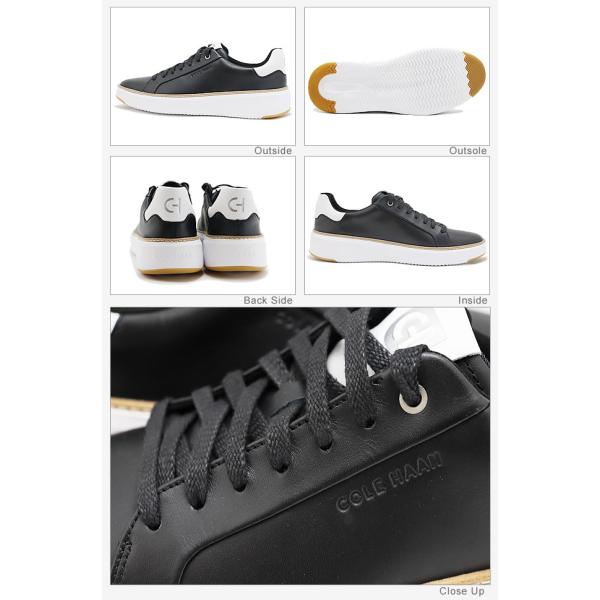COLE HAAN コールハーン GRANDPRO Topspin Sneaker グランドプロ トップスピン スニーカー BLACK ブラック メンズ 靴 コート シューズ 返品交換送料無料_5