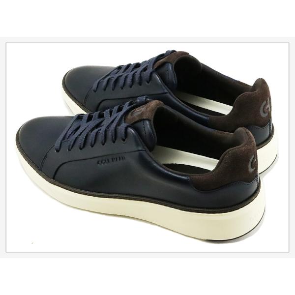 返品交換送料無料 COLE HAAN コールハーン GRANDPRO Topspin Sneaker グランドプロ トップスピン スニーカー ミッドナイトムーン/ダークチョコレート/アイボリー_4
