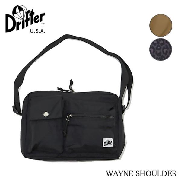 即納 Drifter ドリフターWAYNE SHOULDER ウェインショルダー ボディバック ショルダーバッグ