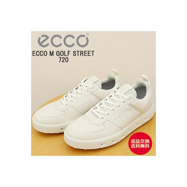 ECCO エコー ECCO MEN'S GOLF STREET 720 エコー メンズ ゴルフ ストリート720 WHITE ホワイト  GORE-TEX ゴアテックス スパイクレス 返品交換送料無料の通販は 25,773円